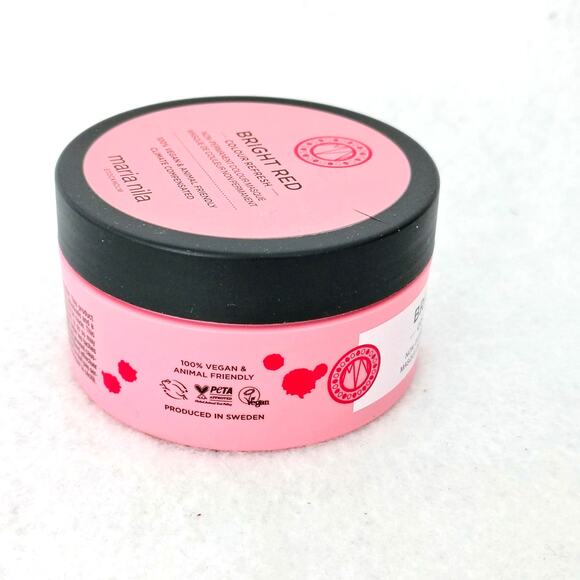 Maria Nila Bright Red Colour Refresh 3.4 oz Non-Permanent Color Masque Cream NEW - Picture 4 of 6